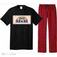 Enjoy Hawaii Car Plate Pajama Set thumb 0