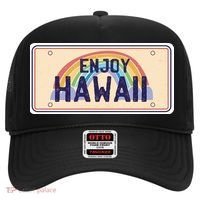 Enjoy Hawaii Car Plate Hat thumb 0