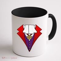 Easy Halloween Costumes Dracula Tuxedo Vampire Costume Coffee Mug thumb 1