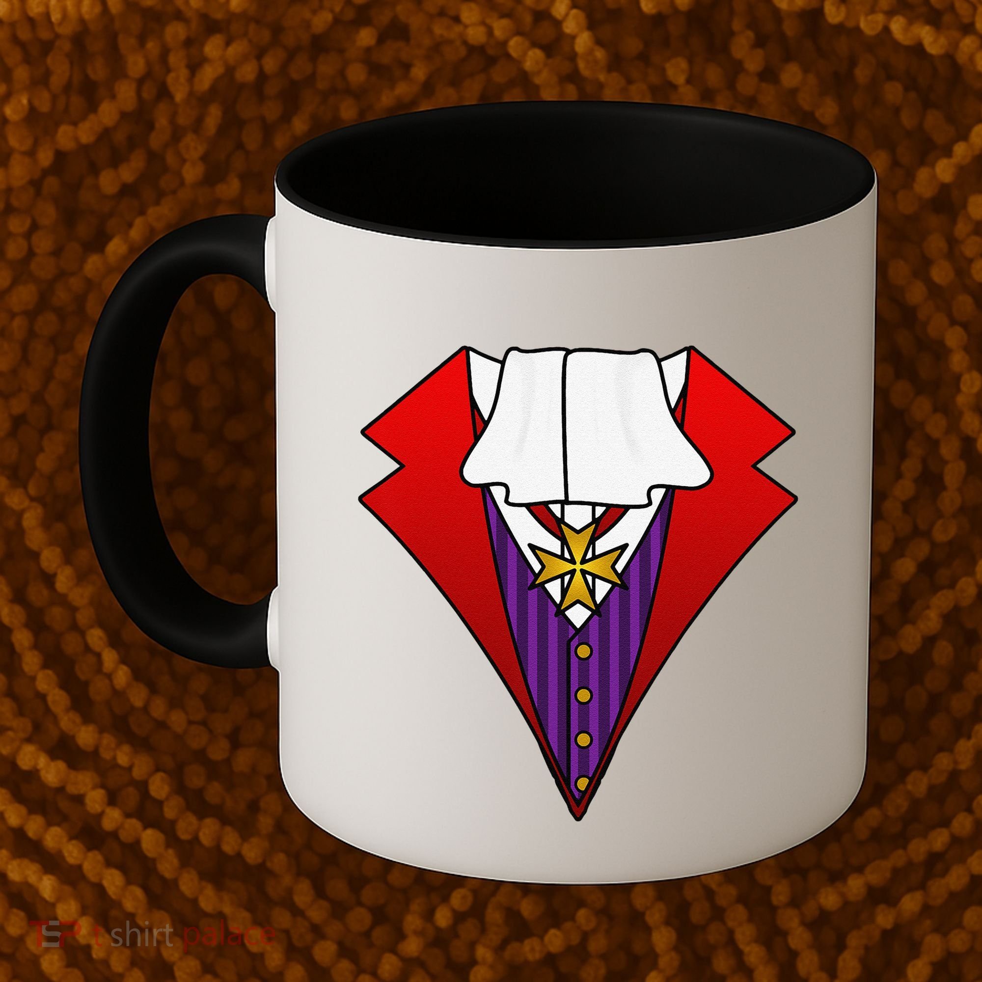 Easy Halloween Costumes Dracula Tuxedo Vampire Costume Coffee Mug