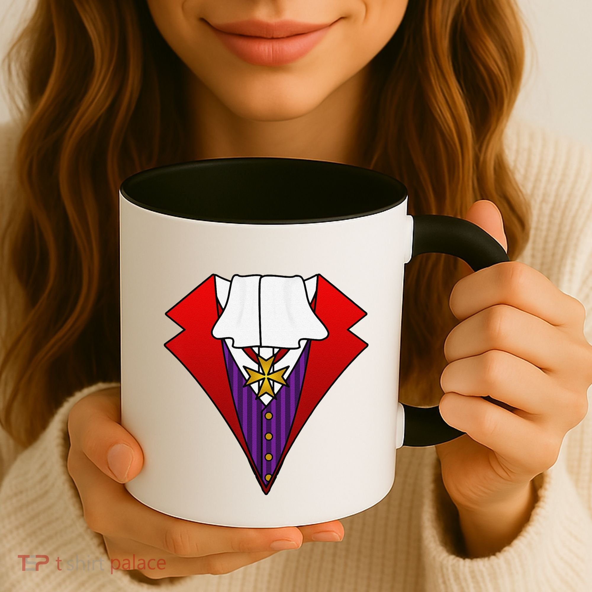 Easy Halloween Costumes Dracula Tuxedo Vampire Costume Coffee Mug