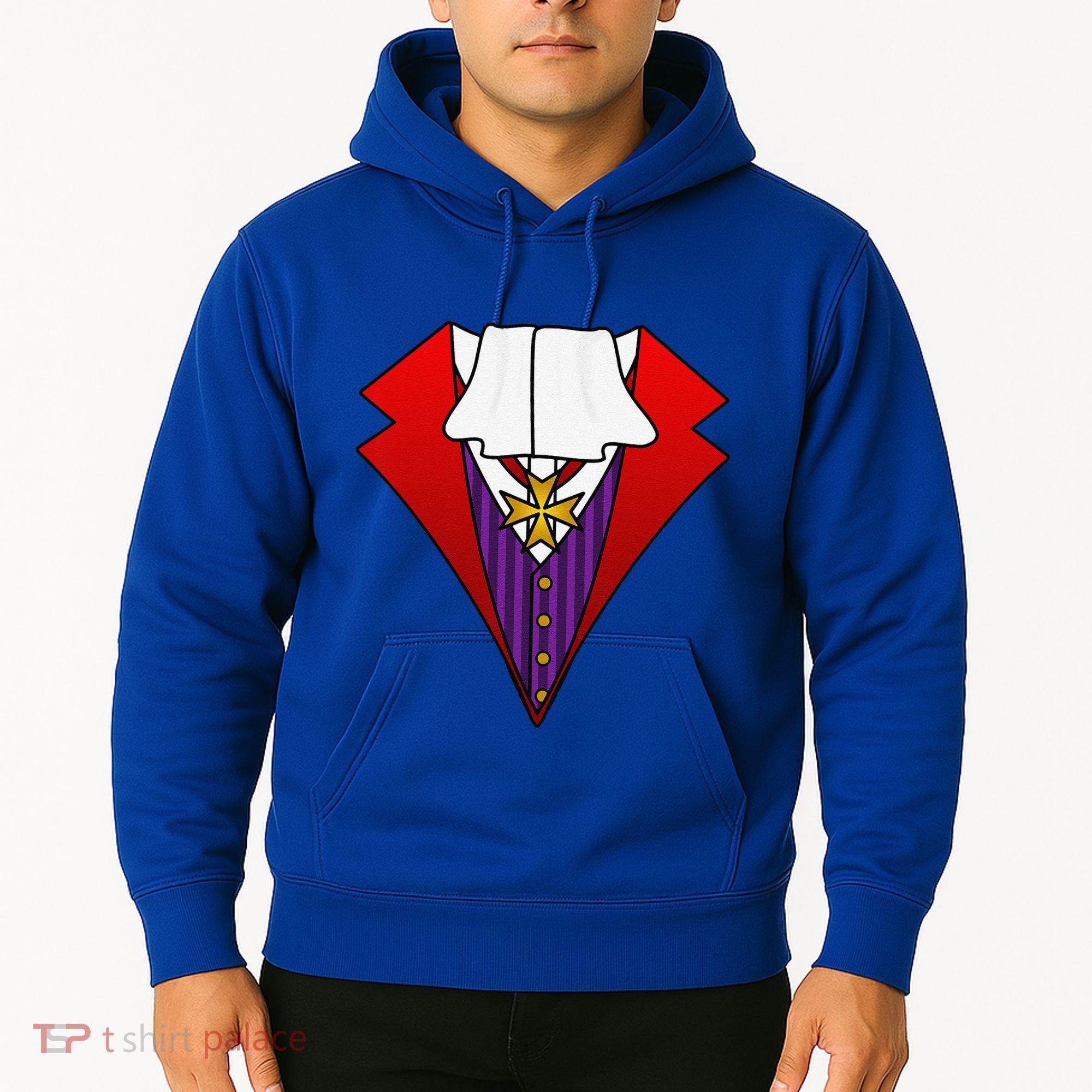 Easy Halloween Costumes Dracula Tuxedo Vampire Costume Hoodie