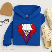 Easy Halloween Costumes Dracula Tuxedo Vampire Costume Hoodie thumb 4