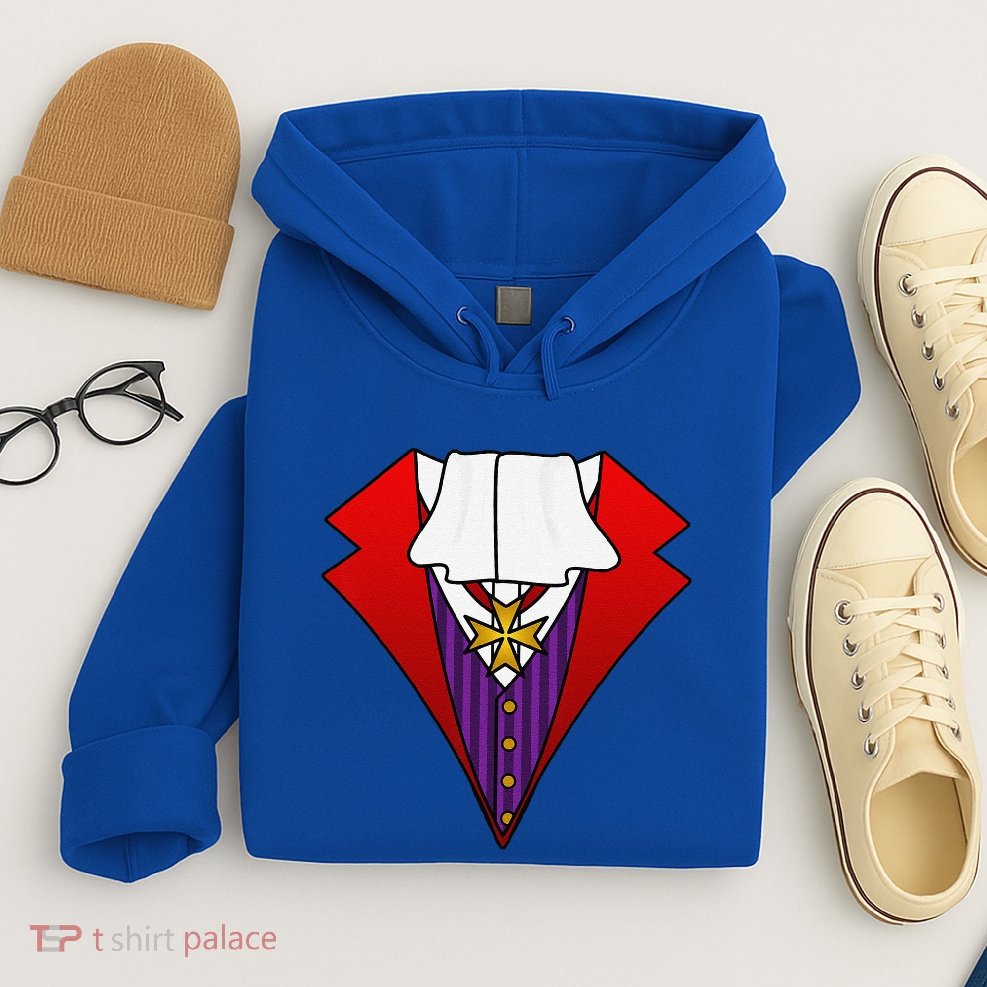 Easy Halloween Costumes Dracula Tuxedo Vampire Costume Hoodie