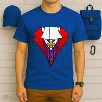 Easy Halloween Costumes Dracula Tuxedo Vampire Costume T-Shirt thumb 6