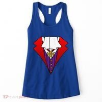 Easy Halloween Costumes Dracula Tuxedo Vampire Costume Women's Tank Top thumb 0