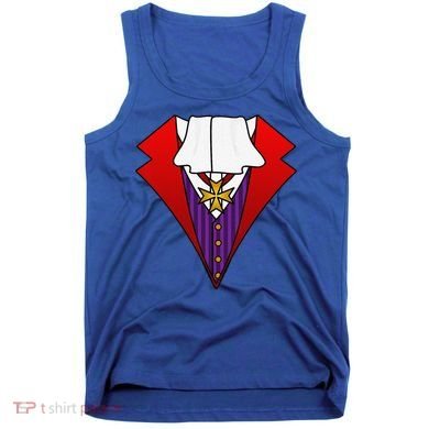 Easy Halloween Costumes Dracula Tuxedo Vampire Costume Tank Top