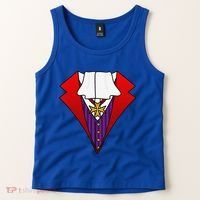 Easy Halloween Costumes Dracula Tuxedo Vampire Costume Tank Top thumb 2