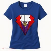 Easy Halloween Costumes Dracula Tuxedo Vampire Costume Women's T-Shirt thumb 0