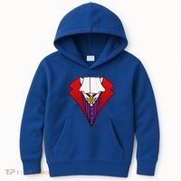 Easy Halloween Costumes Dracula Tuxedo Vampire Costume Kids Hoodie thumb 0
