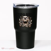 Eternal Horror Creepy Skeleton Screaming Dark Horror Spooky Tumbler thumb 0