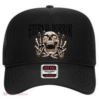 Eternal Horror Creepy Skeleton Screaming Dark Horror Spooky Hat thumb 0