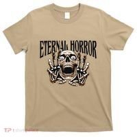 Eternal Horror Creepy Skeleton Screaming Dark Horror Spooky T-Shirt thumb 0