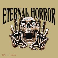Eternal Horror Creepy Skeleton Screaming Dark Horror Spooky Mousepad thumb 1
