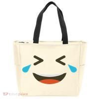 Emoticon Halloween Costumes Laughing Crying Face Tote Bag thumb 0