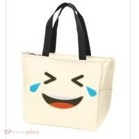 Emoticon Halloween Costumes Laughing Crying Face Tote Bag thumb 3
