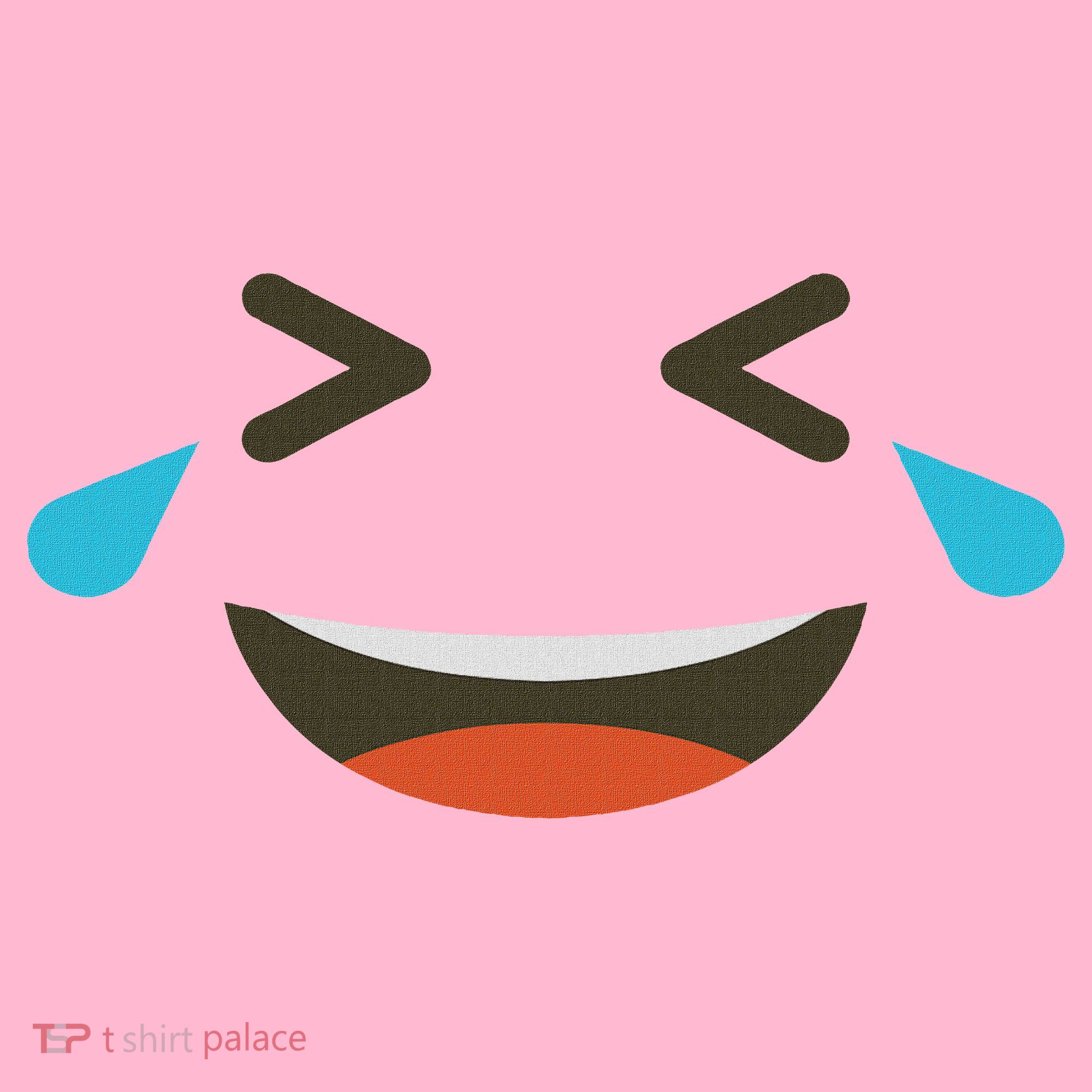 Emoticon Halloween Costumes Laughing Crying Face Coaster