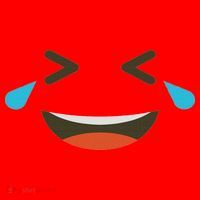 Emoticon Halloween Costumes Laughing Crying Face Santa Hat thumb 1