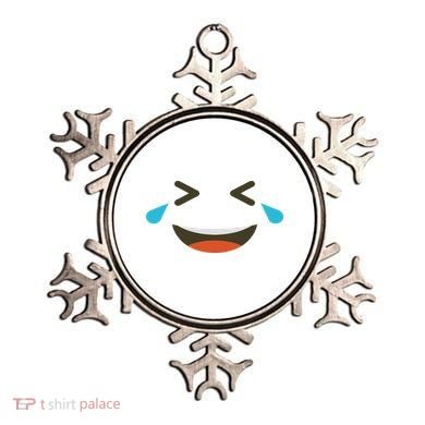 Emoticon Halloween Costumes Laughing Crying Face Ornament