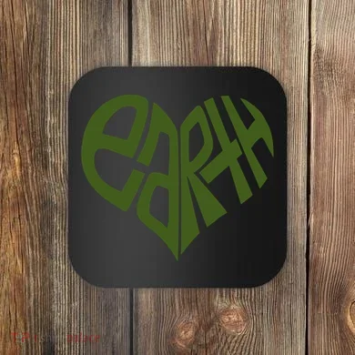 Earth Heart Coaster