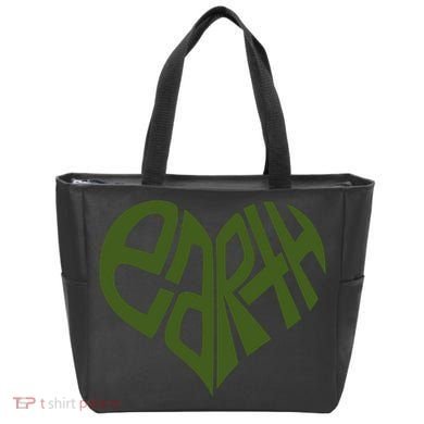 Earth Heart Tote Bag