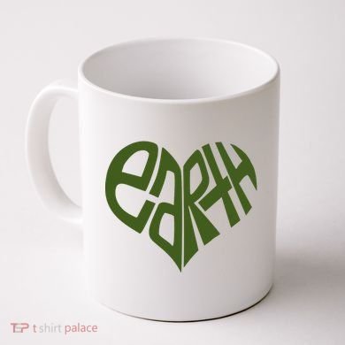 Earth Heart Coffee Mug