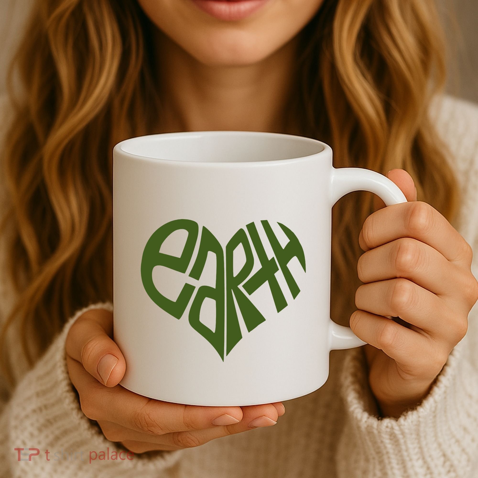 Earth Heart Coffee Mug