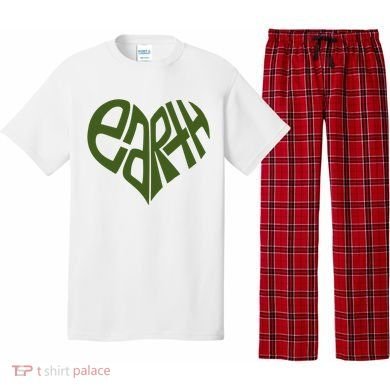 Earth Heart Pajama Set