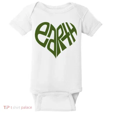 Earth Heart Baby Bodysuit