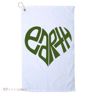 Earth Heart Golf Towel