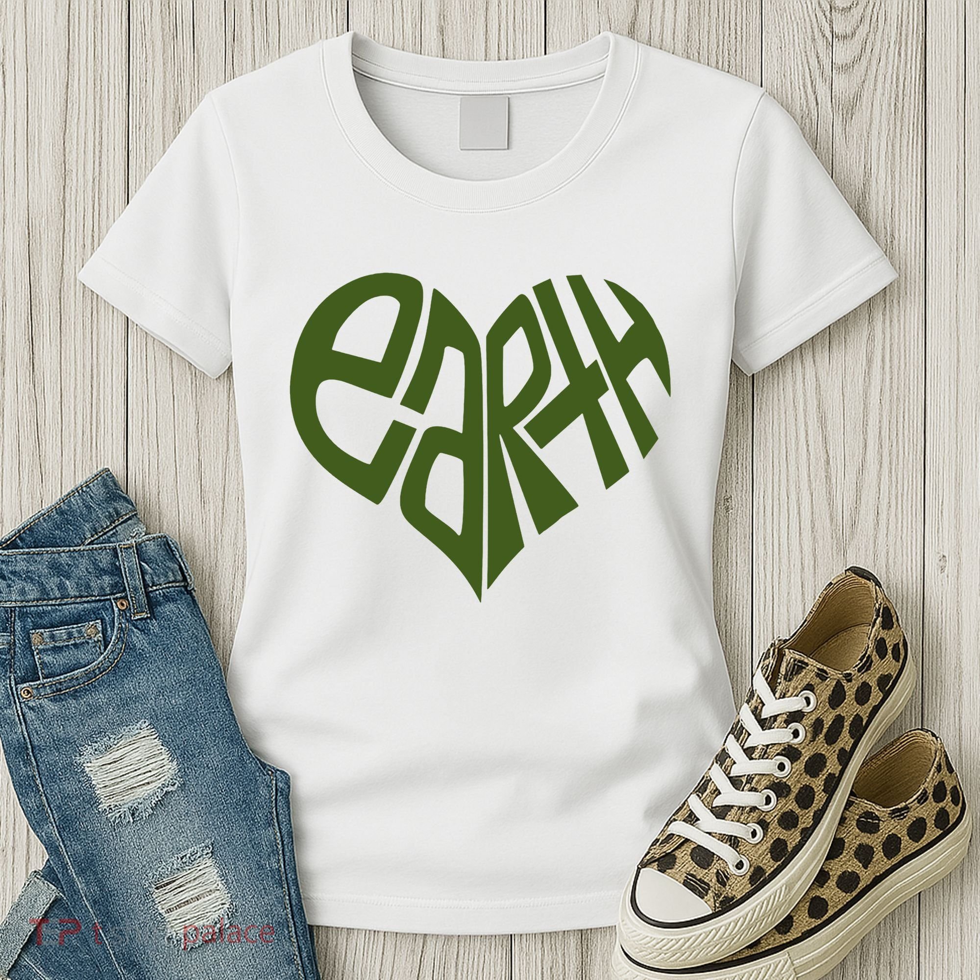 Earth Heart Women's T-Shirt
