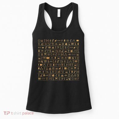 Egypt Hieroglyphs Egyptian Women's Tank Top