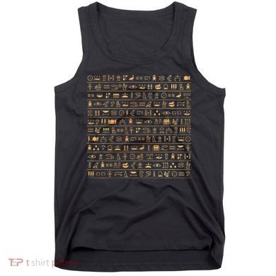 Egypt Hieroglyphs Egyptian Tank Top