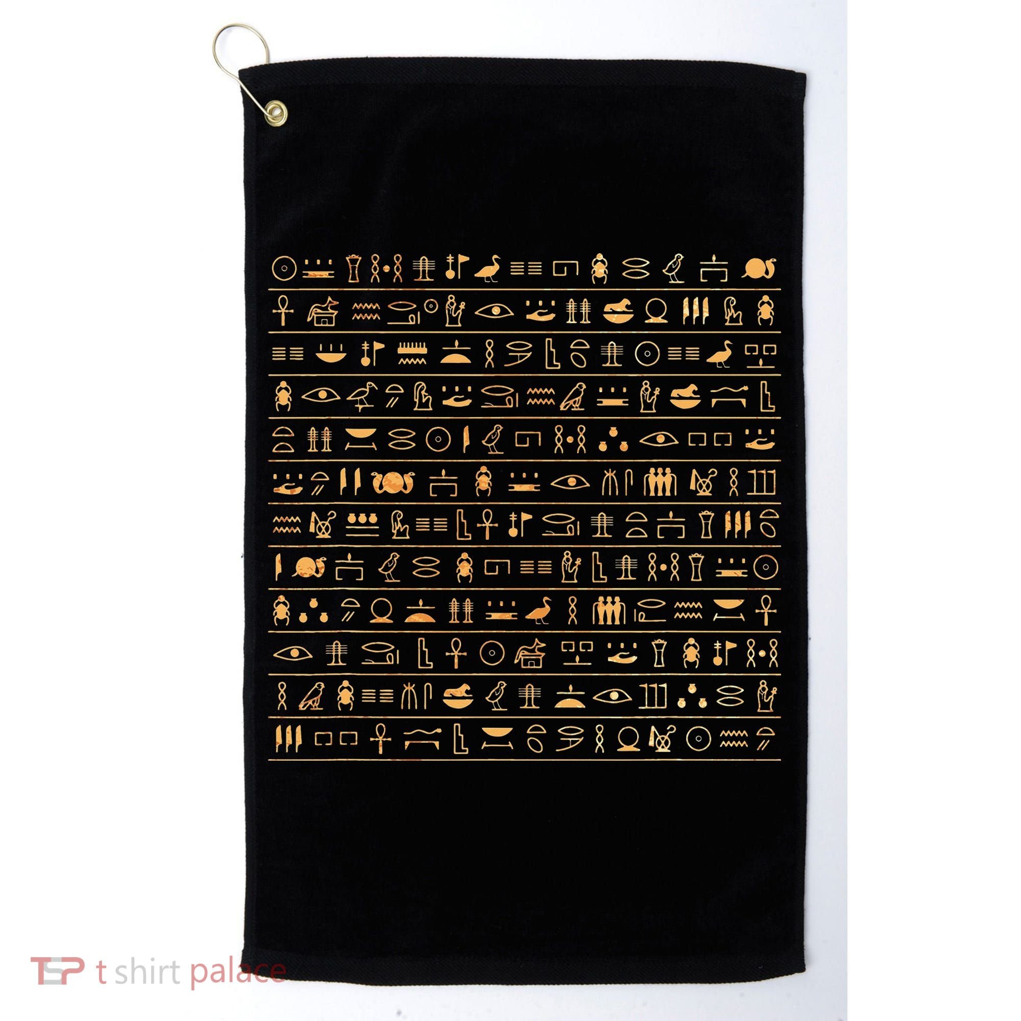 Egypt Hieroglyphs Egyptian Golf Towel