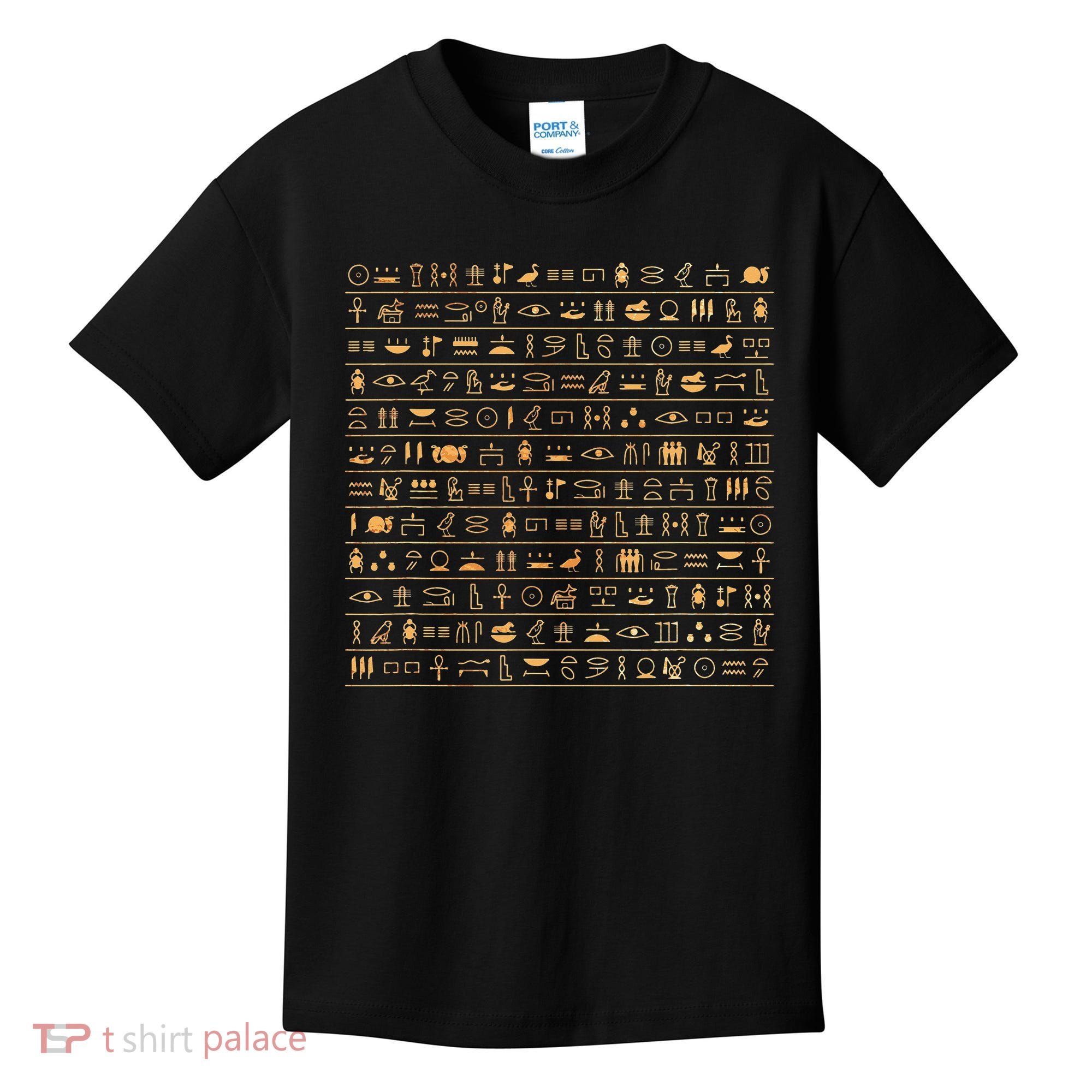 Egypt Hieroglyphs Egyptian Kids T-Shirt