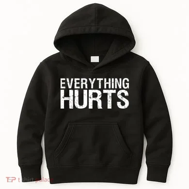 Everything Hurts Kids Hoodie