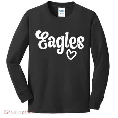 Eagle_s Heart Kids Long Sleeve Shirt
