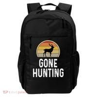 Elk Hunter Funny Gift Funny Elk Hunting Gift Gone Hunting Retro Funny Gift Backpack thumb 0