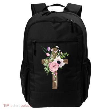 Easter Holiday Floral Cross Backpack