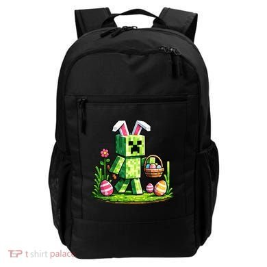Egg Hunting Gamer Easter Pixel Bunny  Backpack