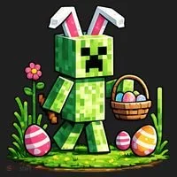 Egg Hunting Gamer Easter Pixel Bunny  Tumbler thumb 3