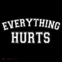 Everything Hurts Gym Workout Funny Women's Hoodie thumb 2