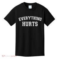 Everything Hurts Gym Workout Funny Kids T-Shirt thumb 0