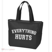 Everything Hurts Gym Workout Funny Tote Bag thumb 3