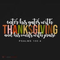 Enter His Gates With Thanksgiving And His Courts With Praise Coaster thumb 2