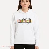 Enter His Gates With Thanksgiving And His Courts With Praise Hoodie thumb 5