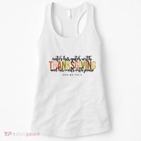 Enter His Gates With Thanksgiving And His Courts With Praise Women's Tank Top thumb 0