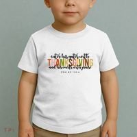 Enter His Gates With Thanksgiving And His Courts With Praise Toddler T-Shirt thumb 2