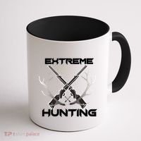 Extreme Hunting Hunter Gift Coffee Mug thumb 1