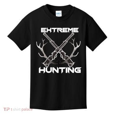 Extreme Hunting Hunter Gift Kids T-Shirt